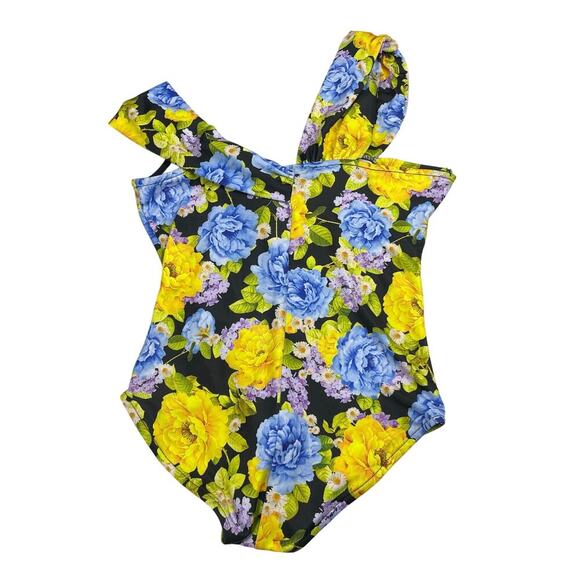 NWT ZARA Knotted Floral Printed Bodysuit Sz Small - Picture 8 of 11